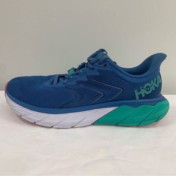 Hoka One One Arahi Women's 9B Running Shoes Sneakers Blue Athleisure
